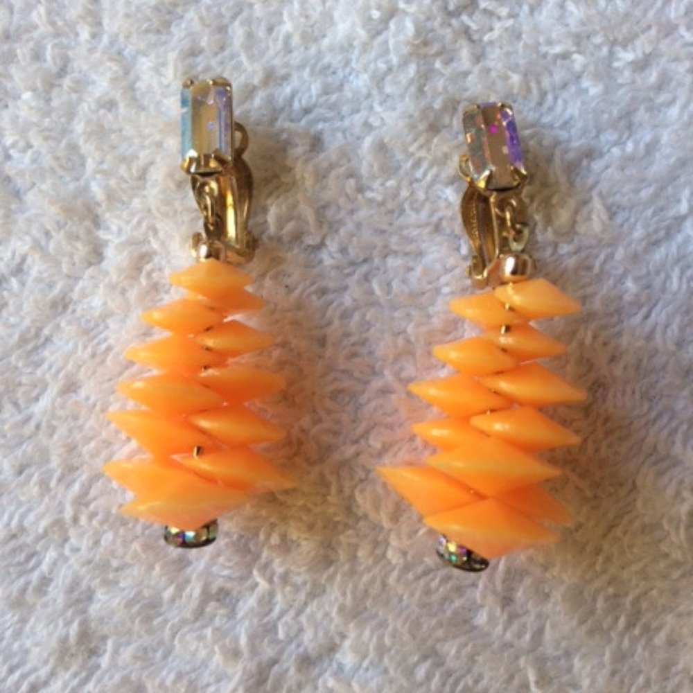 1950s Original Vintage Earrings - Totally Unique!